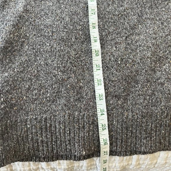 Banana Republic Wool Cashmere Half Zip Sweater L - Picture 8 of 12